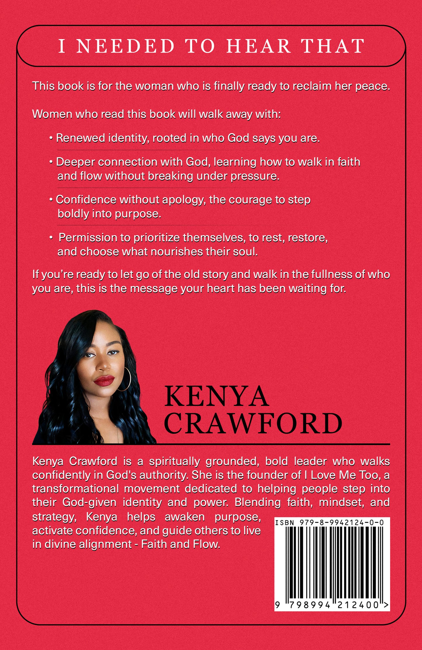 I Needed To Hear That Book